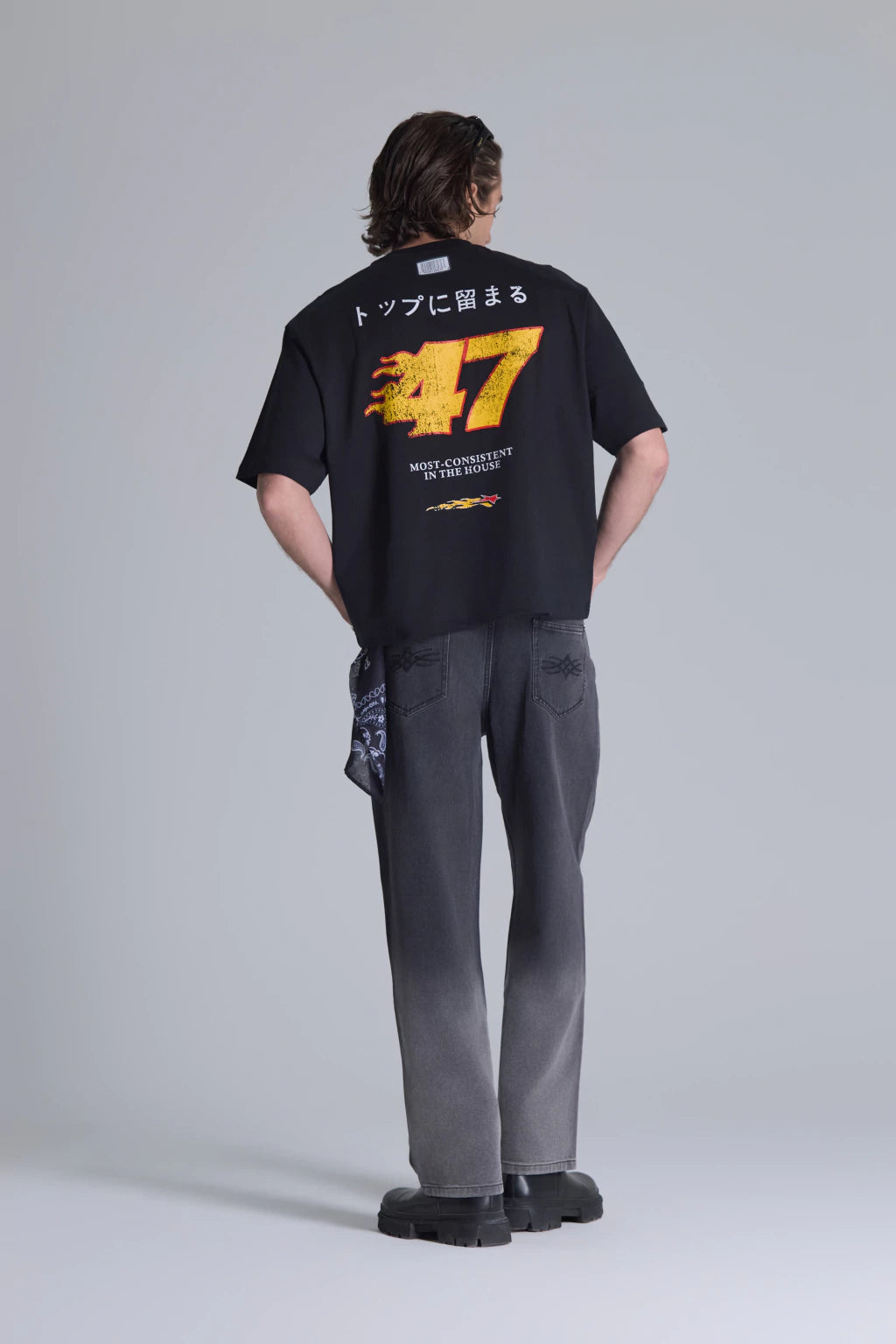 Fangio Black T-Shirt