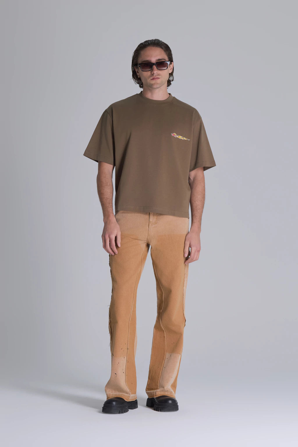 Fangio Brown T-Shirt